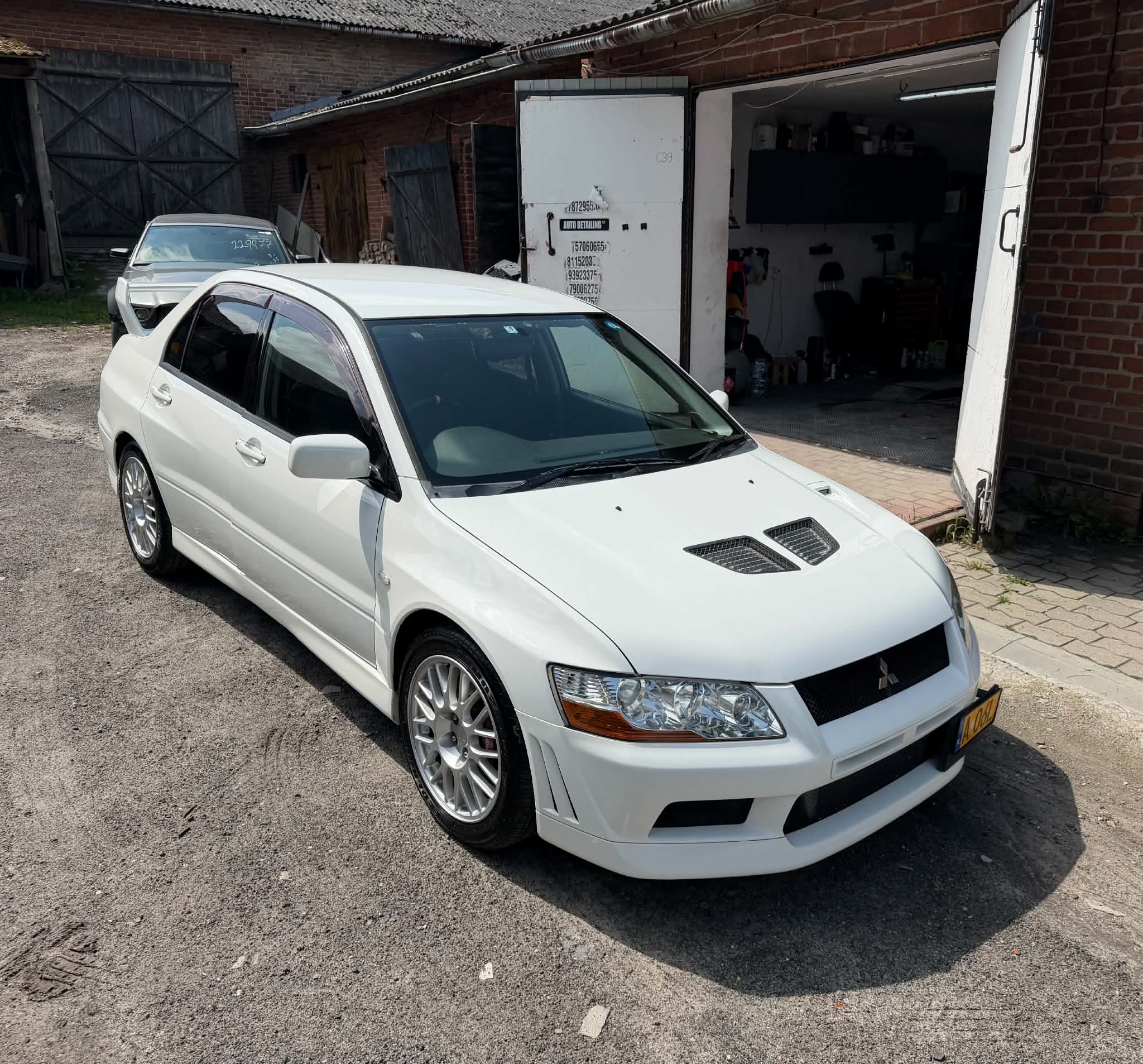 Mitsubishi Lancer Evo VII — Korekta lakieru i głęboki połysk