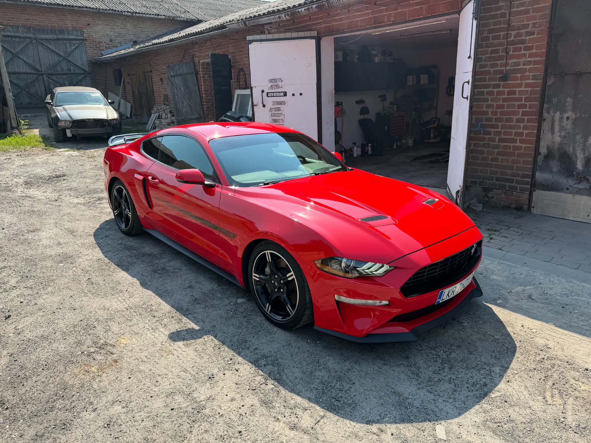 Ford Mustang GT — Korekta lakieru i powłoka ceramiczna